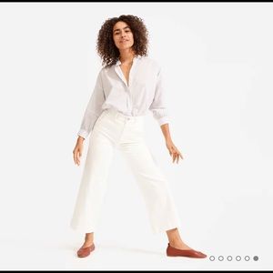 Everlane Wide Leg Crop Jeans